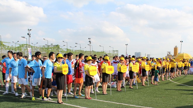 Giải bóng đá tranh cúp Trung Thành kỷ niệm 89 năm ngày Báo chí - ảnh 2